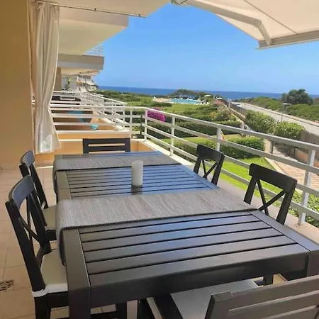 Beautiful Apartment With Sea View And Great Pool Porto Colom Exterior foto